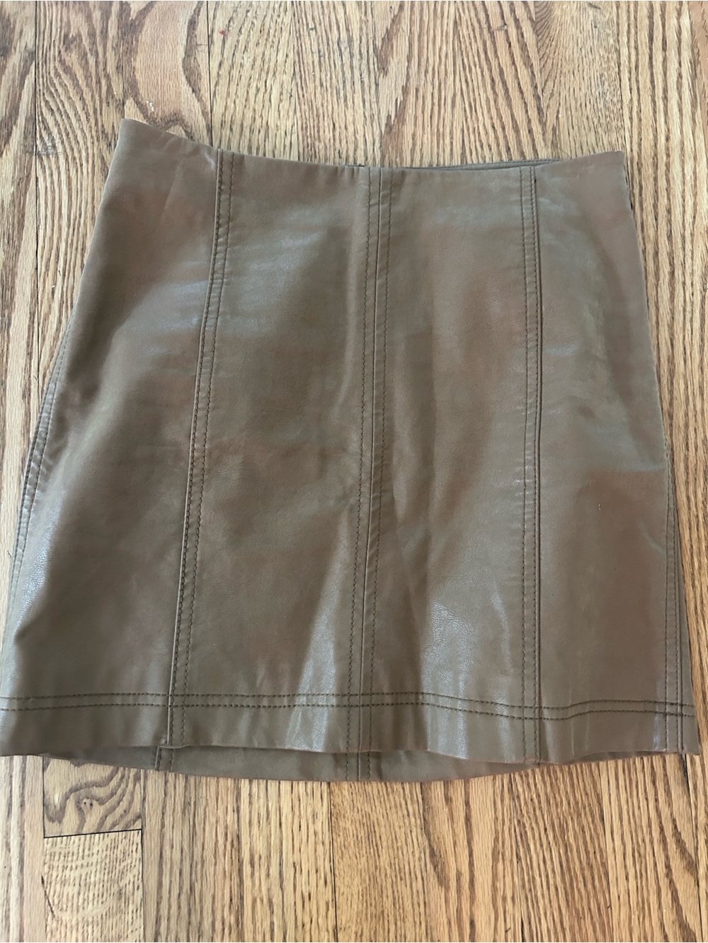 Free People Faux Suede Mini Skirt